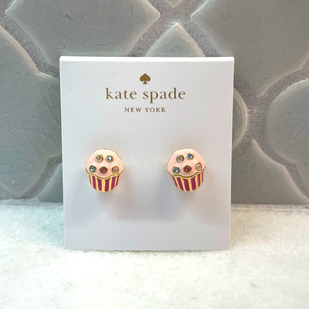 Kate Spade Take the Cake earrings